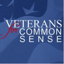 Veterans For Common Sense logo