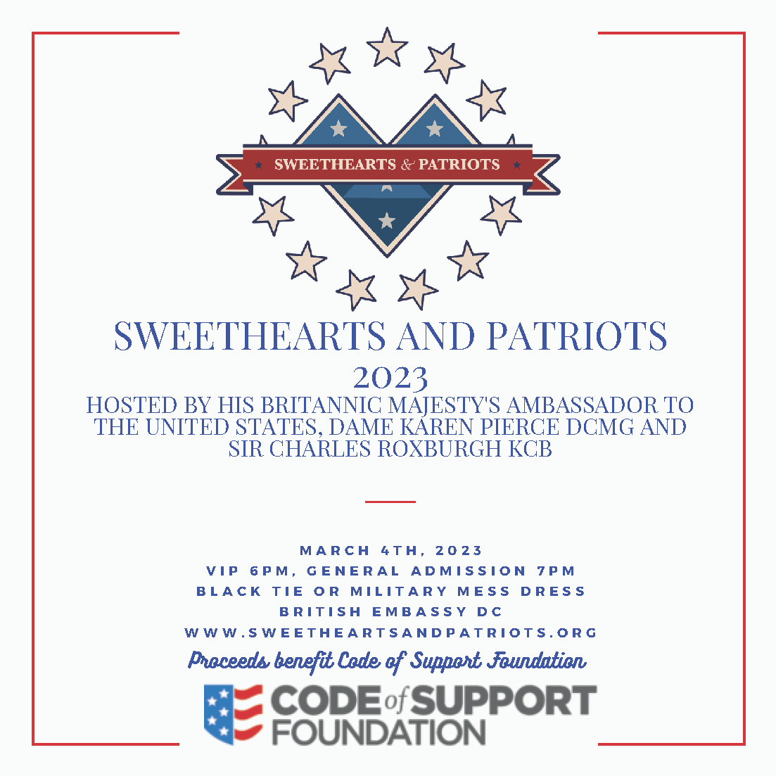 Sweethearts and Patriots 2023